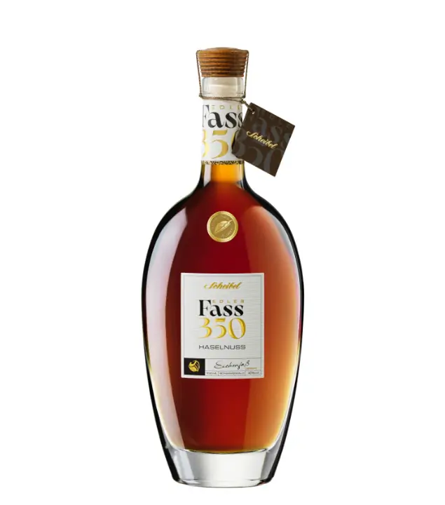Scheibel Edles Fass Haselnuss – im Eichen-Fass gereift / 40 % vol. / 0,7 Liter-Flasche