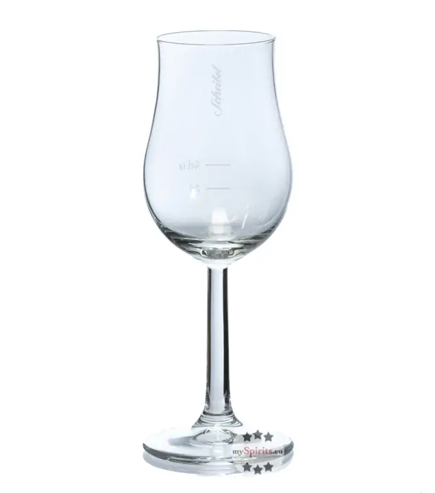 Scheibel Aroma Glas – Kelchglas mit Stiel / 2cl & 4cl Eichstrich / H: ca. 15,5 cm