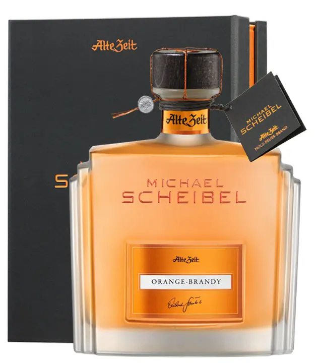 Scheibel Orange-Brandy Likör Alte Zeit / 35 % Vol. / 0,7 Liter-Flasche