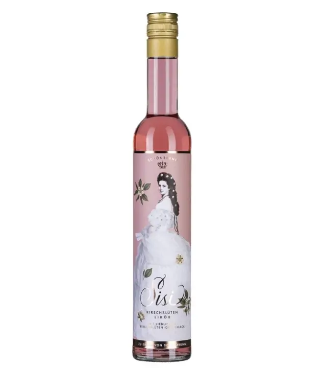 Schönbrunn Sisi Kirschblüten Likör / 17 % vol / 0,5 Liter-Flasche