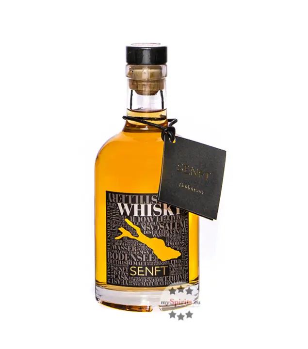Senft: Whisky Bodensee Single Malt Whisky / 42 % Vol. / 0,35 Liter-Flasche