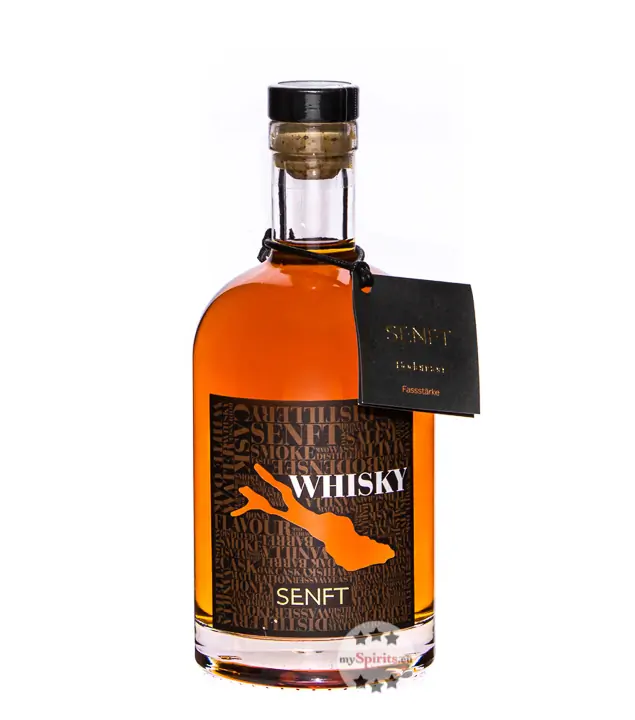 Senft: Bodensee Whisky Fassstärke / 55 % Vol. / 0,7 Liter-Flasche