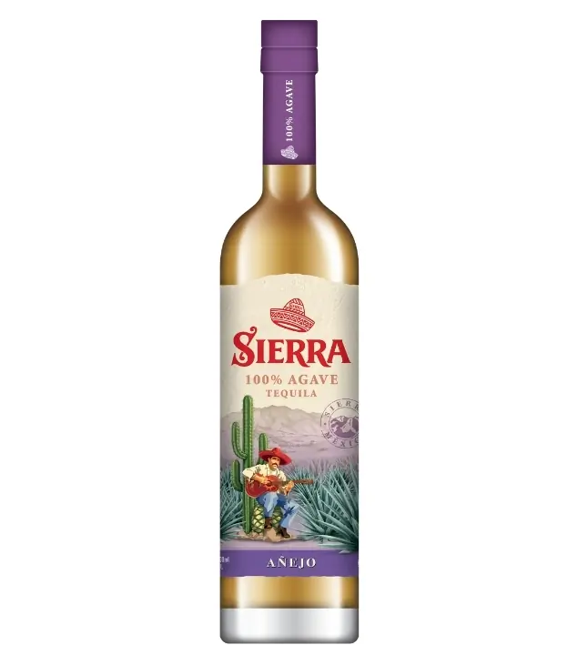 Sierra 100 % Agave Tequila Anejo / 35 % vol / 0,7 Liter-Flasche