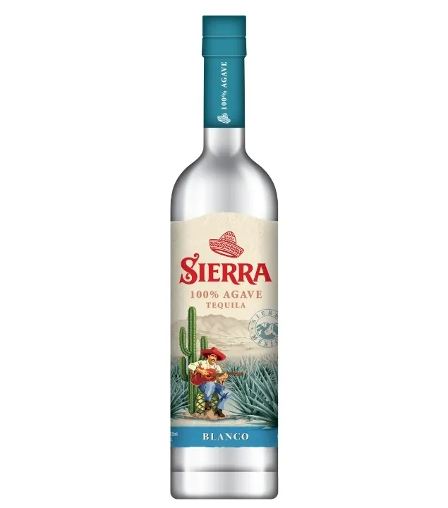 Sierra 100 % Agave Tequila Blanco / 35 % vol / 0,7 Liter-Flasche
