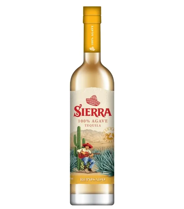 Sierra 100 % Agave Tequila Reposado / 35 % vol / 0,7 Liter-Flasche