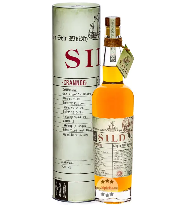 Sild Crannog 2016 The Angel’s Share Single Malt Whisky / 48 % Vol. / 0,7 Liter in Geschenkdose