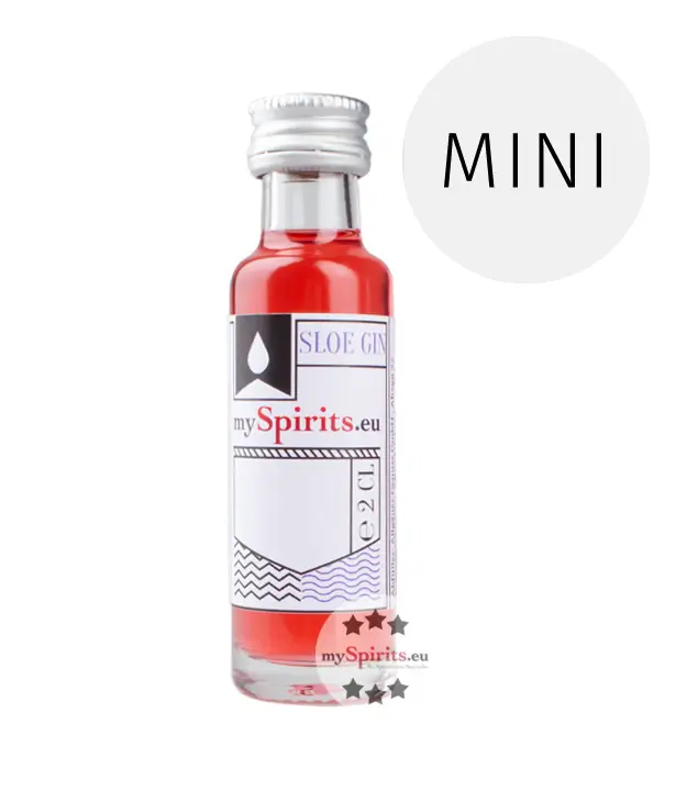 Elephant Sloe Gin Mini / 35 % Vol. / 0,02 Liter-Flasche 