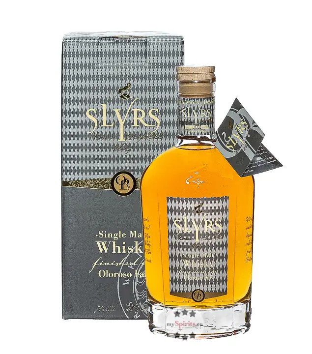 Slyrs Oloroso Fass finished Whisky / 46 % Vol. / 0,7 Liter-Flasche in Geschenk-Box