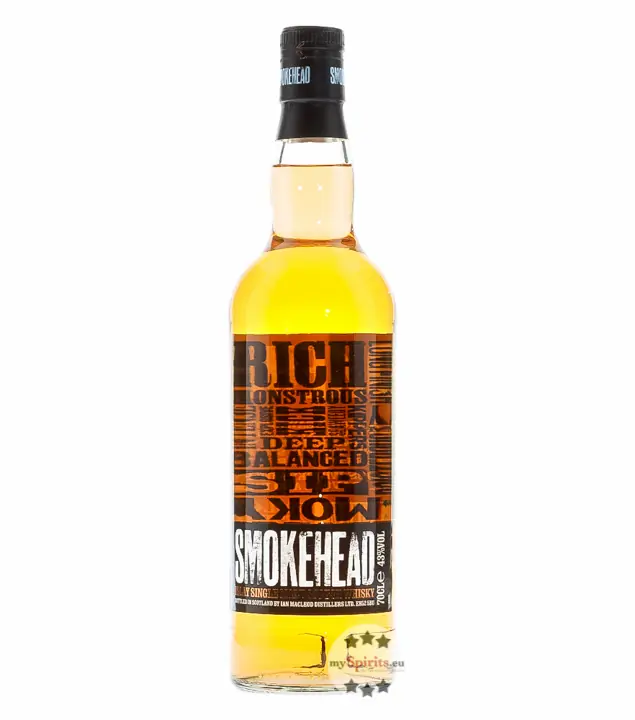Smokehead Islay Single Malt Scotch Whisky / 43 % Vol. / 0,7 Liter-Flasche in Geschenkdose