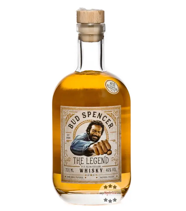 St. Kilian Bud Spencer The Legend Blended Whisky / 46 % Vol. / 0,7 Liter-Flasche