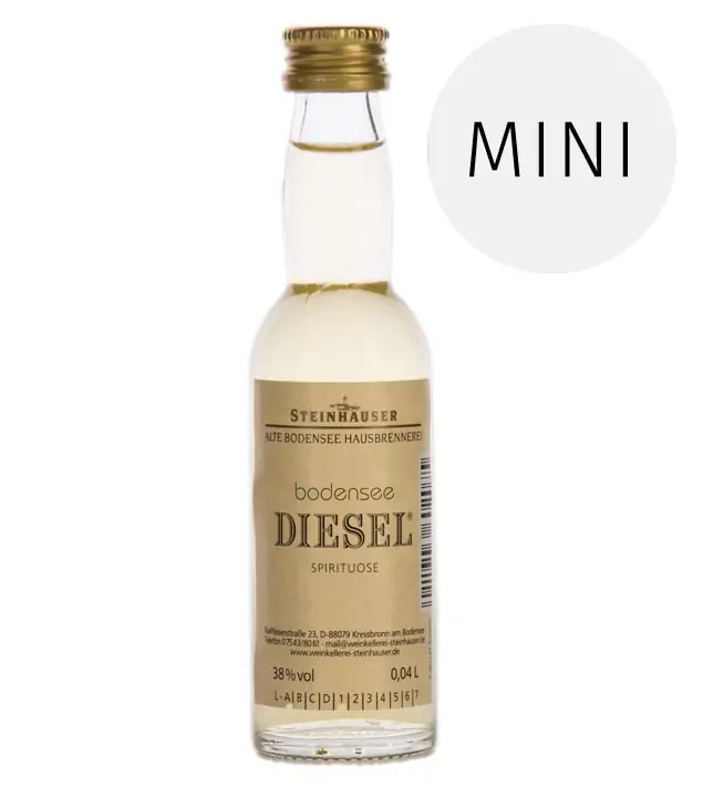 Steinhauser: Bodensee "Diesel" / 38% Vol. / 0,04 Liter-Flasche