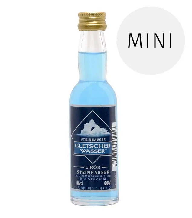 Steinhauser: Gletscherwasser Likör / 16% Vol. / 0,02 Liter-Flasche