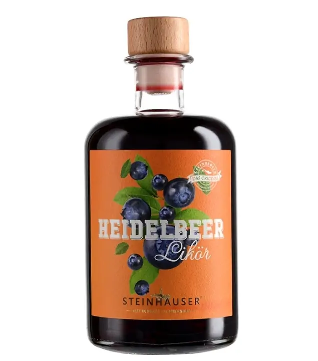 Steinhauser Heidelbeer Likör / 25 % vol / 0,5 Liter-Flasche