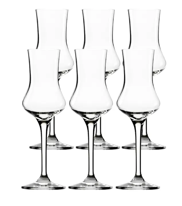 6 x Stölzle Destillatglas Grappakelch im Set / 90 ml / Ø ca. 5,6 cm / H: 17,3 cm