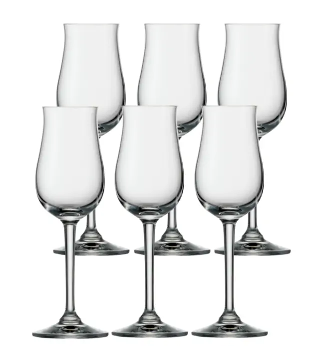 6 x Stölzle Destillatglas Professional Schnapskelch im Set / 104 ml / Ø ca. 5,15 cm / H: 16,9 cm