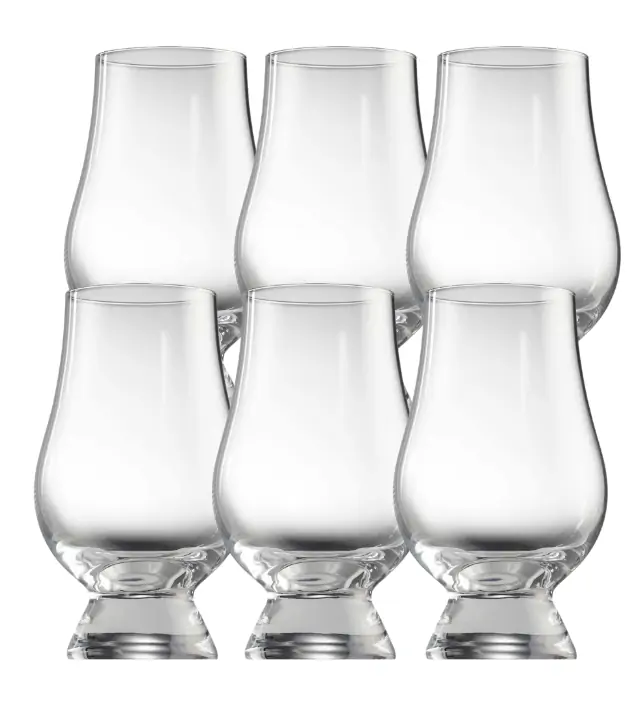 6 x Stölzle Glencairn Whisky Glas im Set / je Stück 190 ml / Ø ca. 4,6 cm / H: 11,6 cm