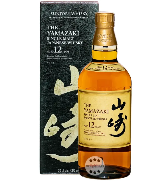 Suntory Whisky The Yamazaki 12 Years Single Malt Japanese Whisky / 43 % vol / 0,7 Liter in Geschenkbox