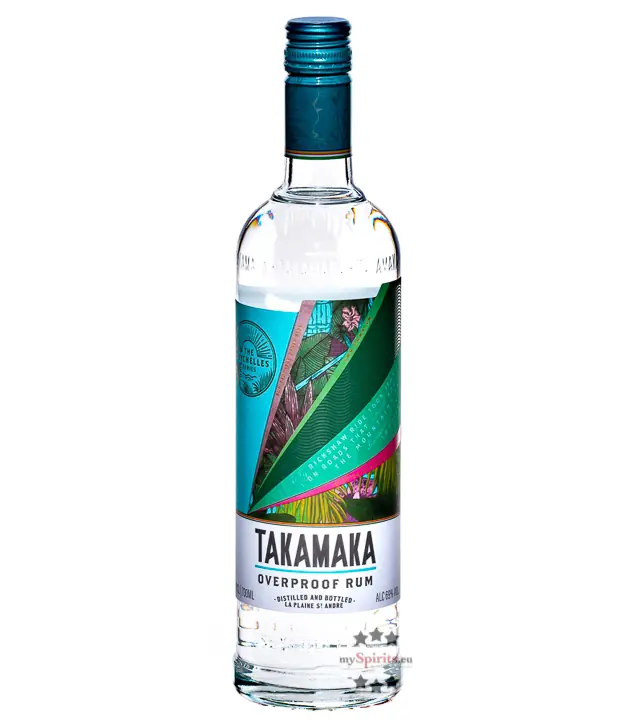 Takamaka Overproof White Rum / 69% Vol. / 0,7 Liter-Flasche