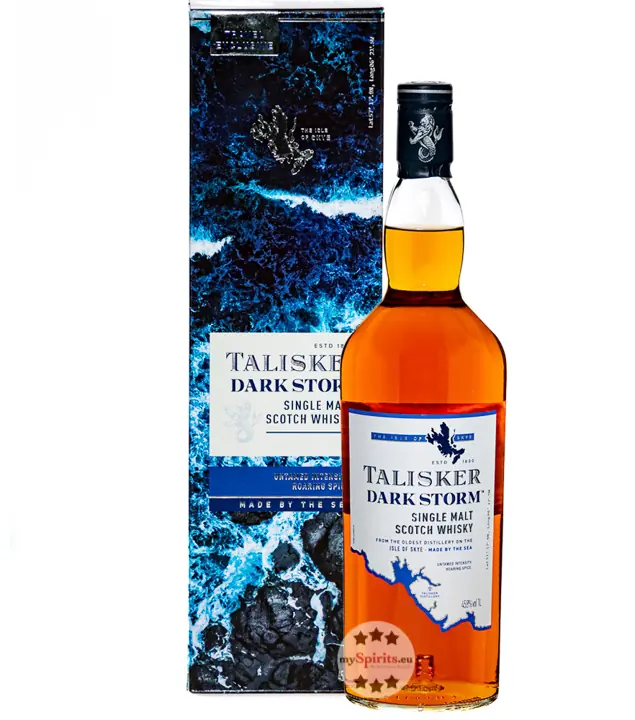 Talisker Dark Storm Single Malt Scotch Whisky / 45,8 % Vol. / 1,0 Liter-Flasche in Geschenkbox