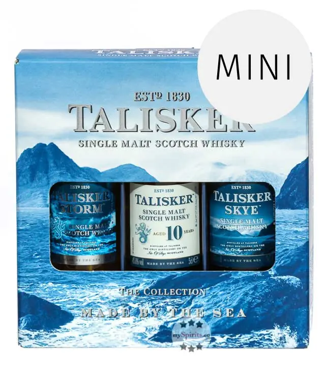 Talisker Probierset Whisky Multipack / 45,8 % Vol. / 3 x 0,05 Liter-Flasche