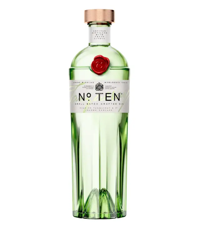 Tanqueray No. Ten Gin – Gin Nr. 10 / 47,3 % vol. / 0,7 Liter-Flasche