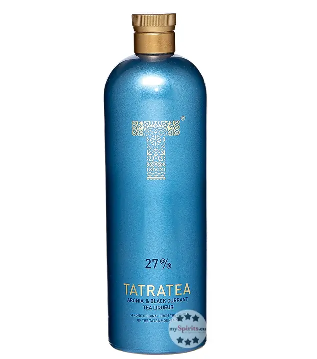 Tatratea 27 Aronia & Black Currant Tea Liqueur / 27 % Vol. / 0,7 Liter-Flasche
