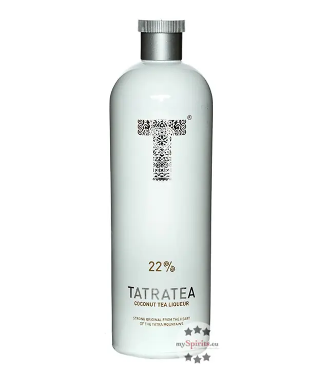 Tatratea 22 Coconut Tea Liqueur / 22 % Vol. / 0,7 Liter-Flasche