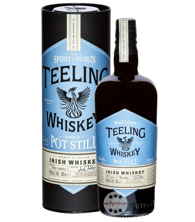 Teeling Single Pot Still Irish Whiskey / 46 % Vol. / 0,7 Liter-Flasche in Geschenkdose