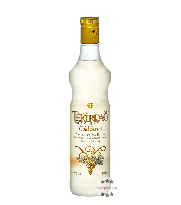 Tekirdag Rakisi Gold Series / 45 % Vol. / 0,7 Liter-Flasche