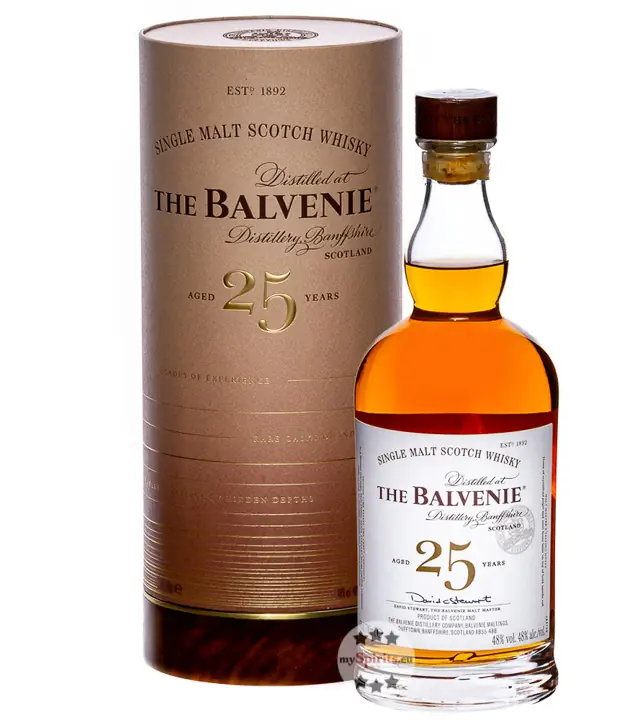 The Balvenie 25 Years Rare Marriages Single Malt Scotch Whisky / 48 % Vol. / 0,7 Liter-Flasche in Geschenkdose