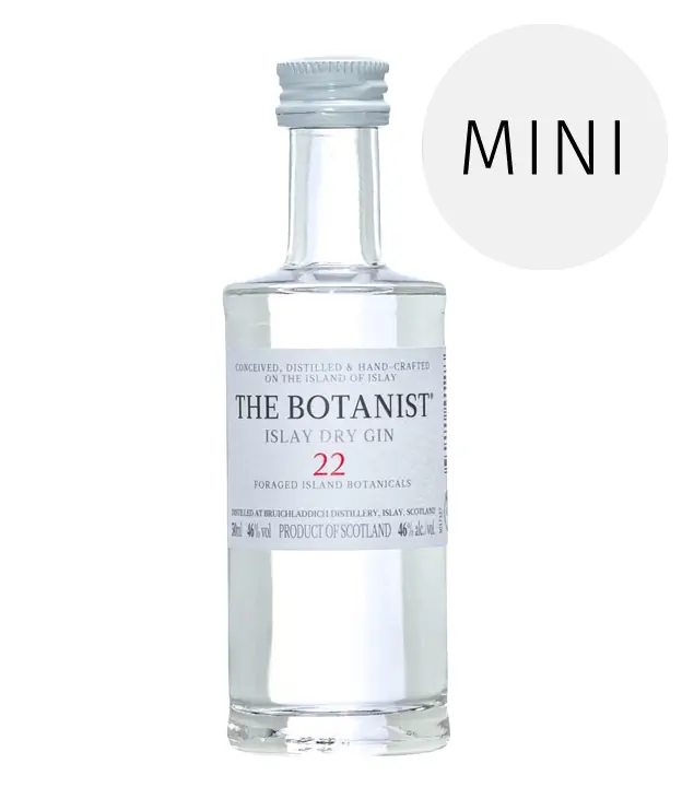 The Botanist Islay Dry Gin Miniatur / 46 % vol. / 0,05 Liter-Flasche