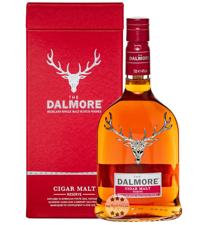 The Dalmore Cigar Malt Reserve Highland Single Malt Scotch Whisky / 44 % Vol. / 0,7 Liter-Flasche in Geschenkdose