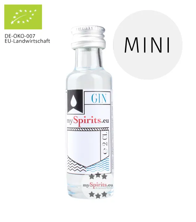 The Duke Rough Gin – Munich Dry Gin Bio Mini / 42 % Vol. / 0,02 Liter-Flasche