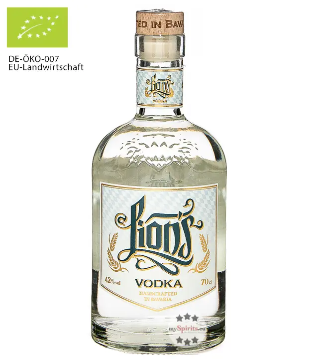 The Duke Lion’s Munich Handcrafted Vodka Bio / 42 % vol. / 0,7 Liter-Flasche