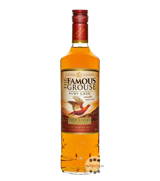 The Famous Grouse Ruby Cask Blended Scotch Whisky / 40 % Vol. / 0,7 Liter-Flasche