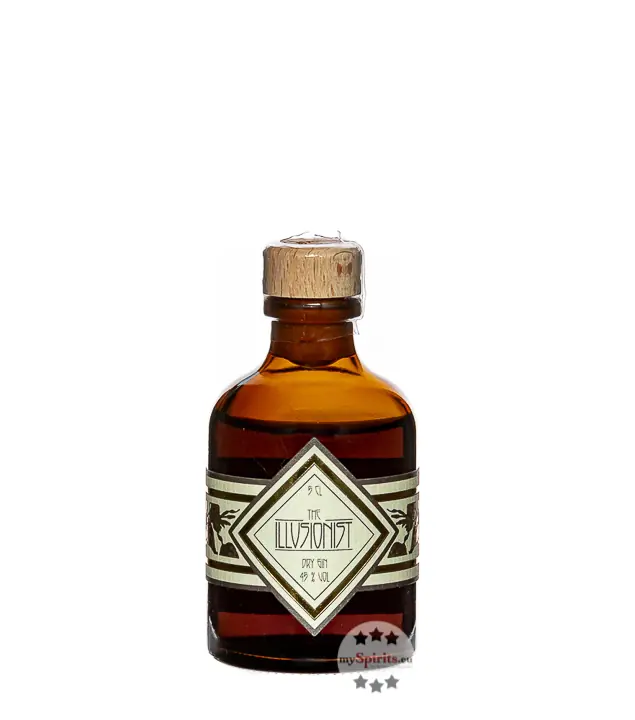 The Illusionist Dry Gin Miniatur / 45 % Vol. / 0,05 Liter-Flasche
