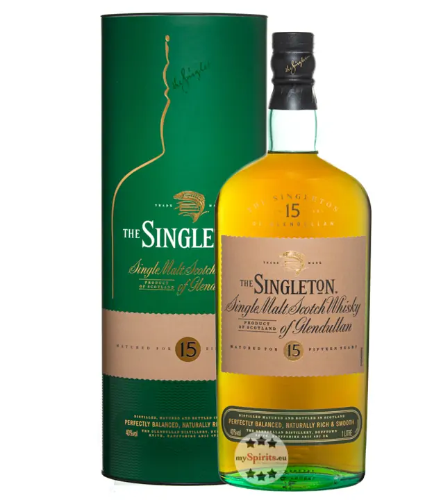 The Singleton of Glendullan 15 Jahre Single Malt Scotch Whisky / 40 % Vol. / 1,0 Liter-Flasche in Geschenkdose