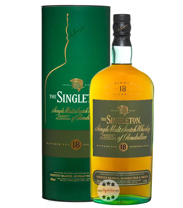 The Singleton of Glendullan 18 Jahre Single Malt Scotch Whisky / 40 % Vol. / 1,0 Liter-Flasche in Geschenkdose