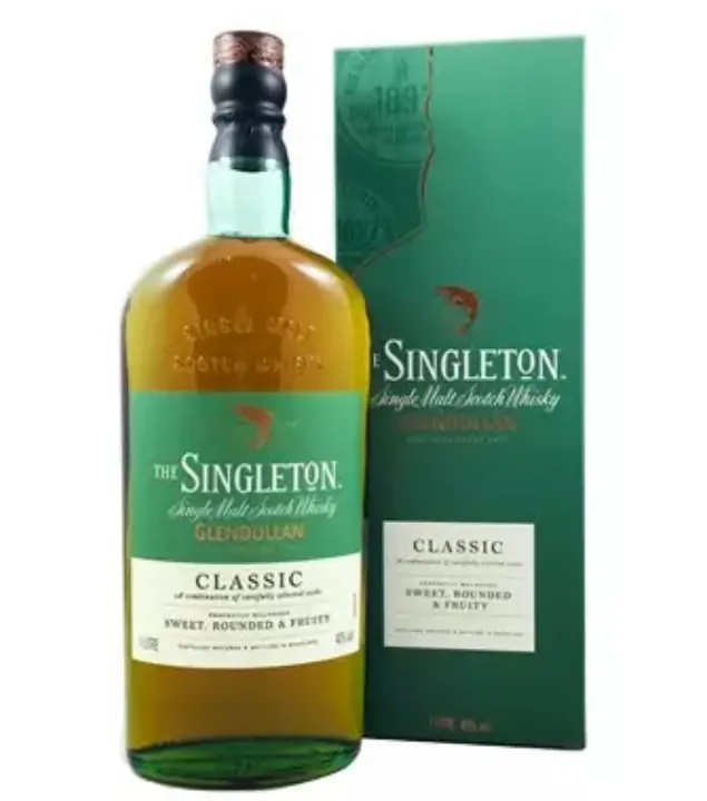 The Singleton of Glendullan Classic Single Malt Scotch Whisky / 40 % Vol. / 1,0 Liter-Flasche in Geschenkdose