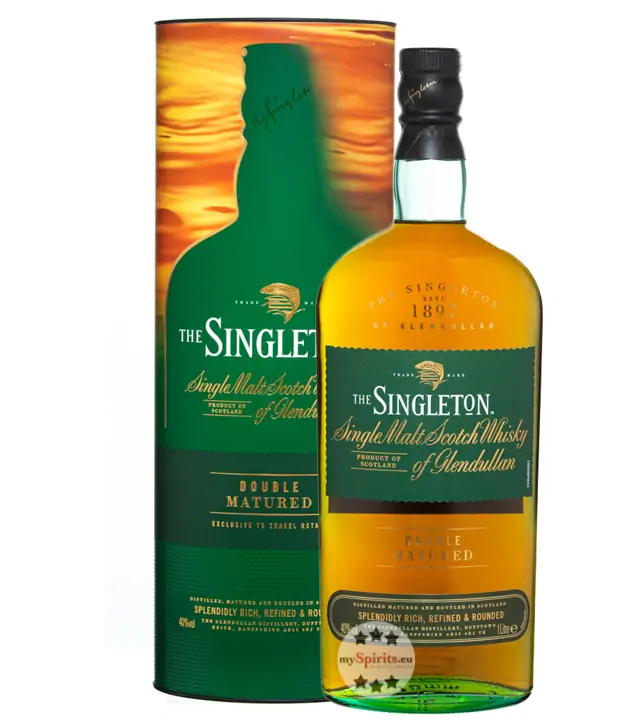 The Singleton of Glendullan Double Matured Single Malt Scotch Whisky / 40 % Vol. / 1,0 Liter-Flasche in Geschenkdose