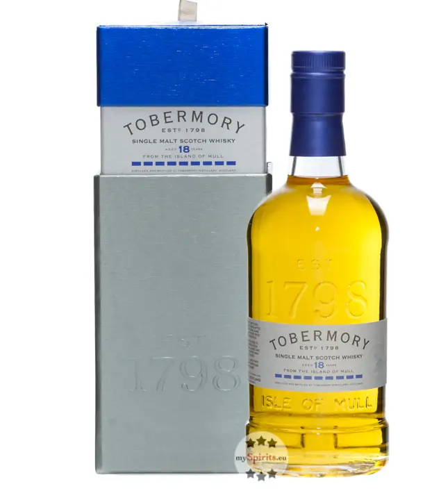 Tobermory 18 Jahre Single Malt Whisky / 46,3 % Vol. / 0,7 Liter-Flasche