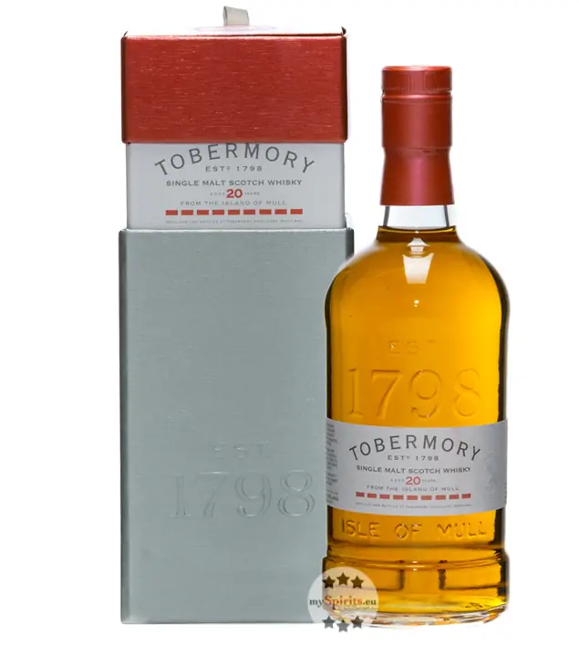 Tobermory 20 Jahre Single Malt Scotch Whisky / 46,3 % Vol. / 0,7 Liter-Flasche