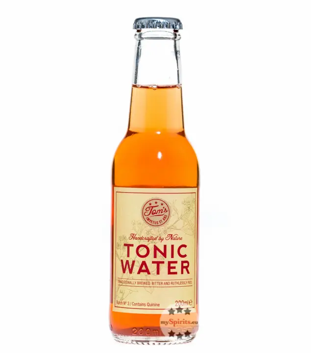Tom’s Tonic Water – Handcrafted by Nature / 0 % Vol. / 0,2 Liter-Flasche