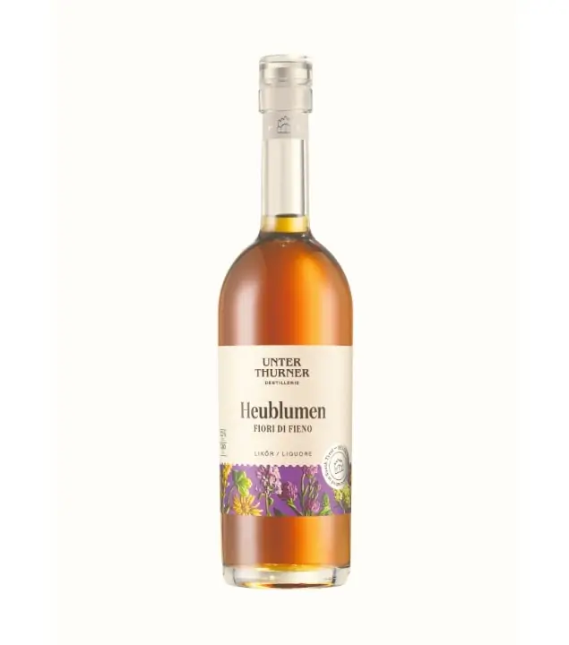 Unterthurner Heublumenlikör / 32 % vol / 0,5 Liter-Flasche