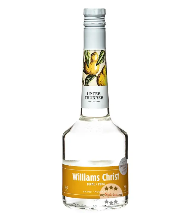 Unterthurner Williams Christ Birne Hausbrand / 39 % vol. / 0,7 Liter - Flasche