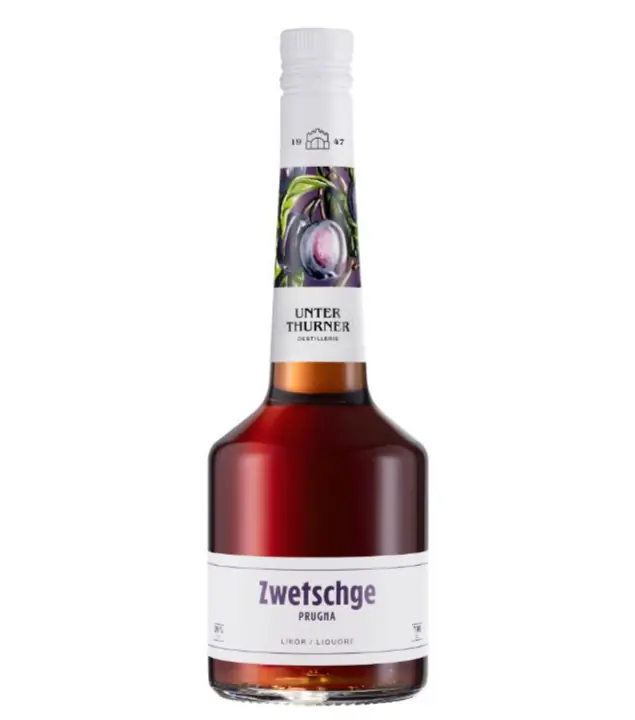 Unterthurner Zwetschgeler Prugna Pflaumen-Likör / 28 % vol. / 0,7 Liter-Flasche