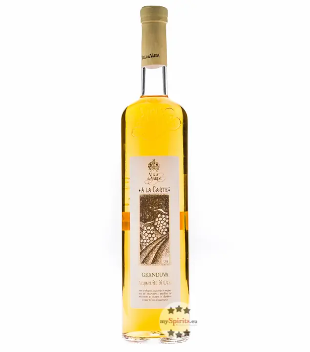 Villa de Varda Acquavite di Uva „Granduva“ Invecchiata Le Riserve / 40 % / 0,7 Liter-Flasche 