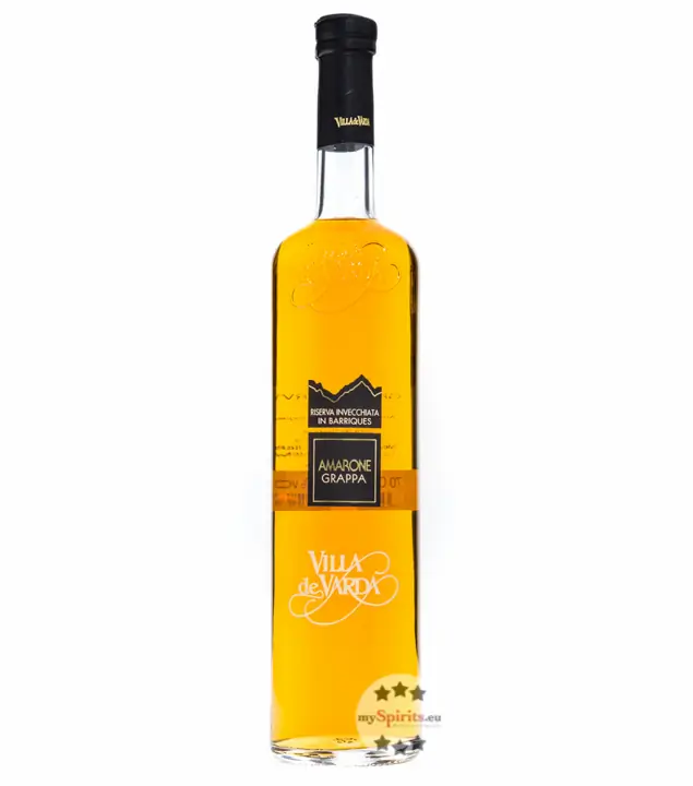 Villa de Varda Grappa Amarone Riserva Le Riserve – Grappa aus dem Barrique / 40 % / 0,7 Liter-Flasche