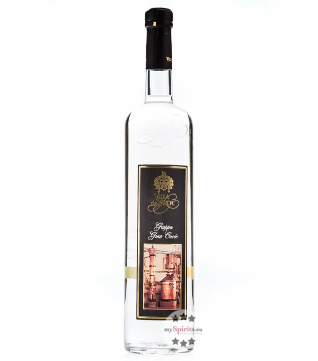 Villa de Varda Grappa Gran Cuvée – Grappa aus dem Trentino / 40 % Vol. / 0,7 Liter-Flasche