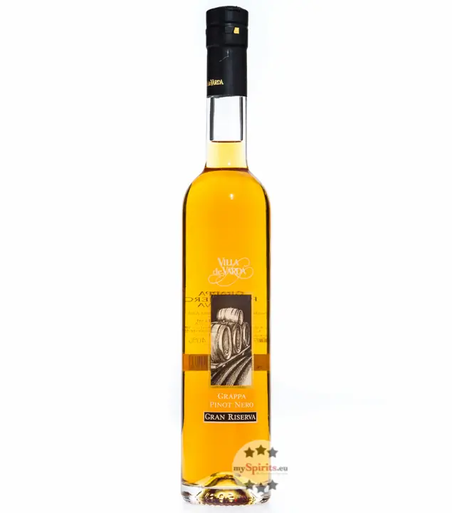 Villa de Varda Grappa Pinot Nero Riserva Mezzolitro / 40 % Vol. / 0,5 Liter-Flasche